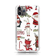 Christmas Characters Pattern Iphone 11 Pro 5 8 Inch Tpu Uv Print Case by Sarkoni