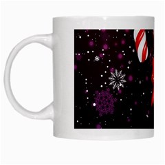 Christmas Lollipop Bowknot Celebrations White Mug by Sarkoni