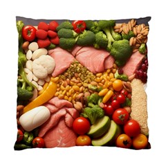 Fruit Snack Diet Bio Food Healthy Standard Cushion Case (one Side) by Sarkoni