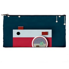 Camera Vector Illustration Pencil Case by Amaryn4rt