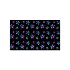 Stars Pattern Art Design Wallpaper Sticker (rectangular) by Ravend