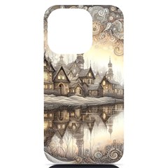 Building Landmark Iphone 14 Pro Black Uv Print Case by Ravend