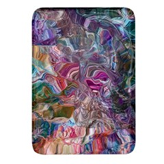 Abstract Waves Iv Rectangular Glass Fridge Magnet (4 Pack) by kaleidomarblingart