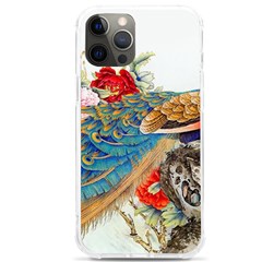 Birds Peacock Artistic Colorful Flower Painting Iphone 12 Pro Max Tpu Uv Print Case by Sarkoni