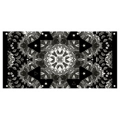 Mandala Calming Coloring Page Banner And Sign 8  X 4  by Sarkoni