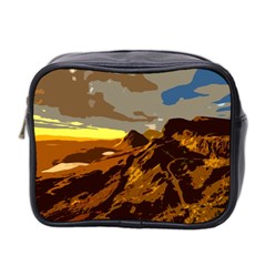 Scotland Monti Mountains Mountain Mini Toiletries Bag (two Sides) by Sarkoni