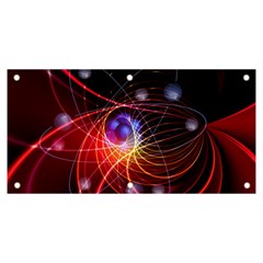 Physics Quantum Physics Particles Banner And Sign 6  X 3  by Sarkoni