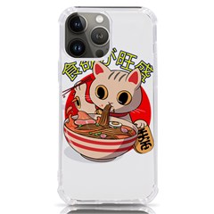 Ramen Cat Noodles Cute Japanes Iphone 13 Pro Max Tpu Uv Print Case by Modalart