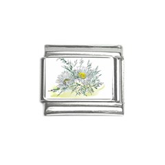 Thistle Alpine Flower Flower Plant Italian Charm (9mm) by Modalart