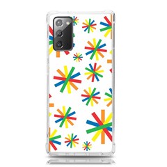 Celebrate Pattern Colorful Design Samsung Galaxy Note 20 Tpu Uv Case by Ravend