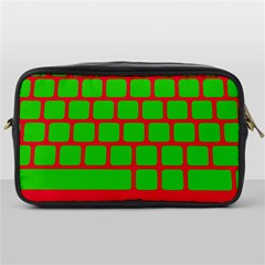 Keyboard Keys Computer Input Pc Toiletries Bag (one Side) by Ravend