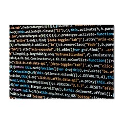 Close Up Code Coding Computer Crystal Sticker (a4) by Amaryn4rt