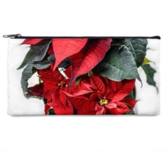 Star Of Bethlehem Star Red Pencil Case by Amaryn4rt