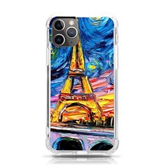 Eiffel Tower Starry Night Print Van Gogh Iphone 11 Pro 5 8 Inch Tpu Uv Print Case by Modalart