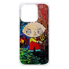 Cartoon Starry Night Vincent Van Gogh Iphone 14 Pro Tpu Uv Print Case by Modalart