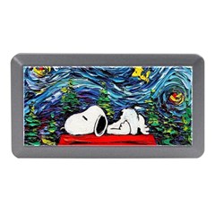 Dog House Vincent Van Gogh s Starry Night Parody Memory Card Reader (mini) by Modalart