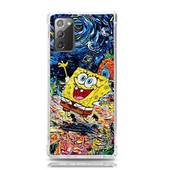 Art Cartoon Starry Night Van Gogh Samsung Galaxy Note 20 Tpu Uv Case by Modalart