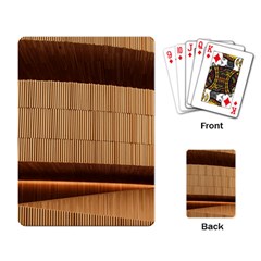 Architecture Art Boxes Brown Playing Cards Single Design (rectangle) by Amaryn4rt