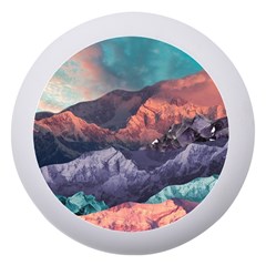 Adventure Psychedelic Mountain Dento Box With Mirror by Modalart