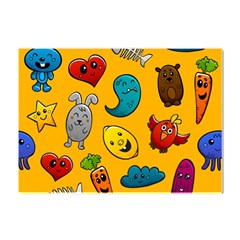 Graffiti Characters Seamless Ornament Crystal Sticker (a4) by Bedest