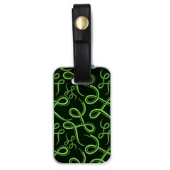 Snakes Seamless Pattern Luggage Tag (one Side) by Bedest