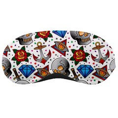 Full Color Flash Tattoo Patterns Sleep Mask by Bedest