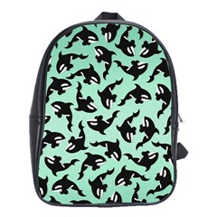 Orca Killer Whale Fish School Bag (xl) by Pakjumat