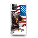 American Eagle Clip Art iPhone 11 Pro Max 6.5 Inch TPU UV Print Case Front