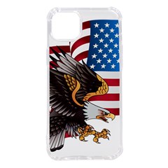 American Eagle Clip Art Iphone 14 Plus Tpu Uv Print Case by Maspions