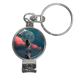 Astronaut Moon Space Nasa Planet Nail Clippers Key Chain by Maspions