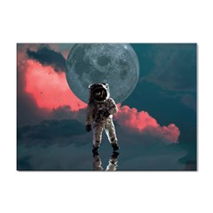 Astronaut Moon Space Nasa Planet Sticker A4 (10 Pack) by Maspions