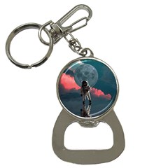 Astronaut Moon Space Nasa Planet Bottle Opener Key Chain by Maspions