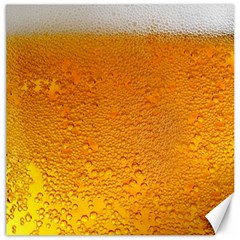 Beer Bubbles Pattern Canvas 20  X 20  by Maspions