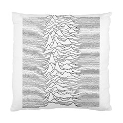 Joy Division Unknown Pleasures Standard Cushion Case (two Sides) by Maspions