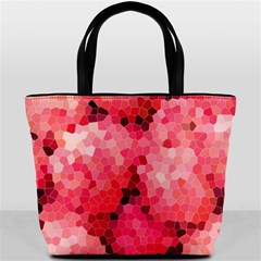 Mosaic Structure Pattern Background Bucket Bag by Hannah976