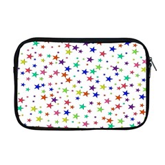 Star Random Background Scattered Apple Macbook Pro 17  Zipper Case by Hannah976