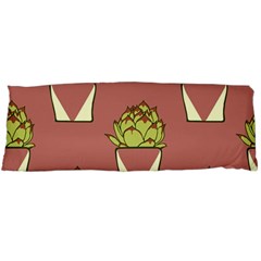 Cactus Pattern Background Texture Body Pillow Case (dakimakura) by Hannah976