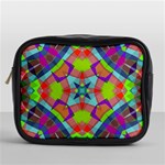 Farbenpracht Kaleidoscope Pattern Mini Toiletries Bag (One Side) Front