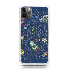 Cat Cosmos Cosmonaut Rocket Iphone 11 Pro Max 6 5 Inch Tpu Uv Print Case by Grandong