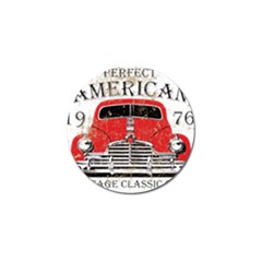 Perfect American Vintage Classic Car Signage Retro Style Golf Ball Marker (10 Pack) by Sarkoni