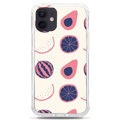 Fruits Halves Pattern Design Iphone 12 Mini Tpu Uv Print Case	 by Apen