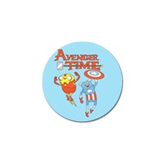 Adventure Time Avengers Age Of Ultron Golf Ball Marker (4 Pack) by Sarkoni