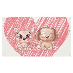 Paw Dog Pet Puppy Canine Cute Banner And Sign 7  X 4  by Sarkoni