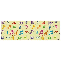 Seamless Pattern Musical Note Doodle Symbol Banner And Sign 9  X 3  by Hannah976