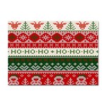 Ugly Sweater Merry Christmas  Sticker A4 (100 pack) Front