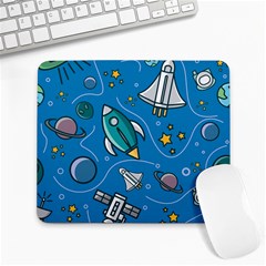 About Space Seamless Pattern Large Mousepad by Hannah976