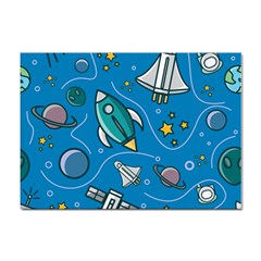 About Space Seamless Pattern Sticker A4 (10 Pack) by Hannah976