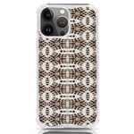 Brown snake skin iPhone 13 Pro Max TPU UV Print Case Front