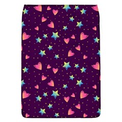 Colorful Stars Hearts Seamless Vector Pattern Removable Flap Cover (l) by Apen