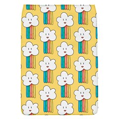 Smile Cloud Rainbow Pattern Yellow Removable Flap Cover (s) by Apen